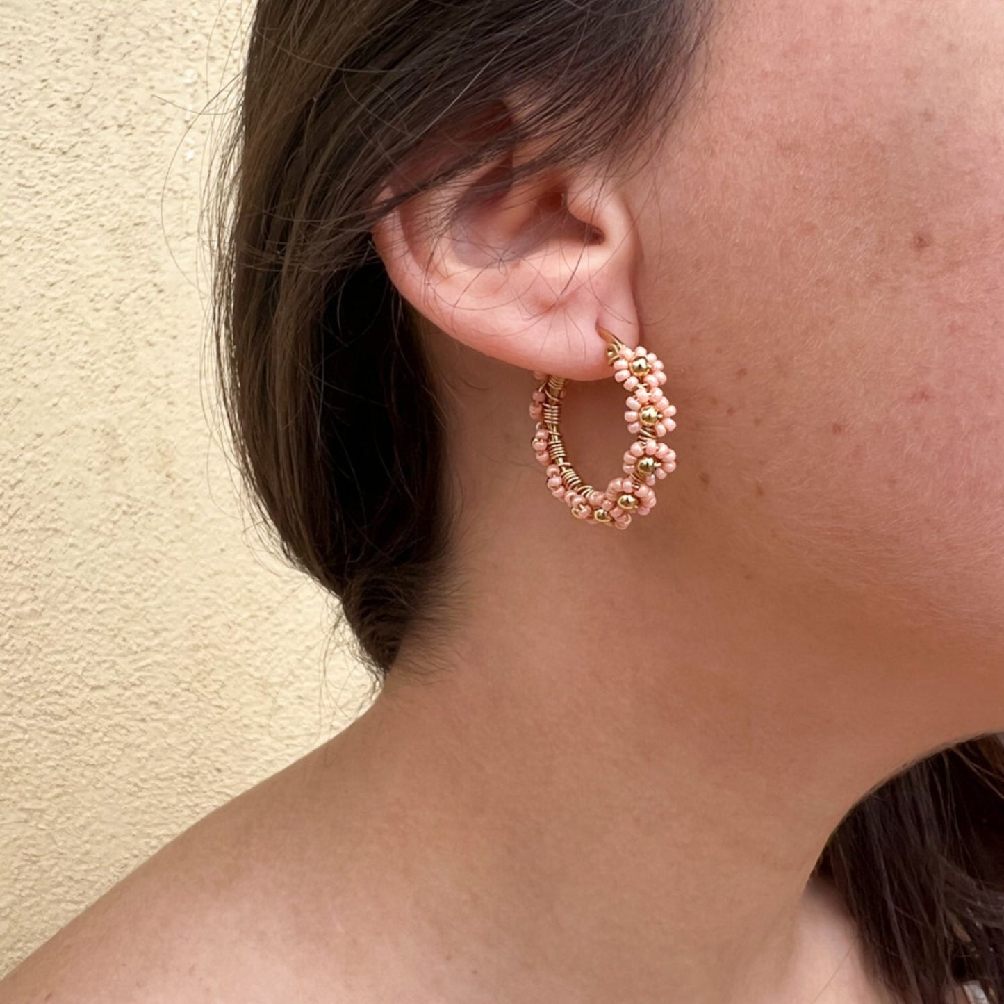 Arete de flores Princess