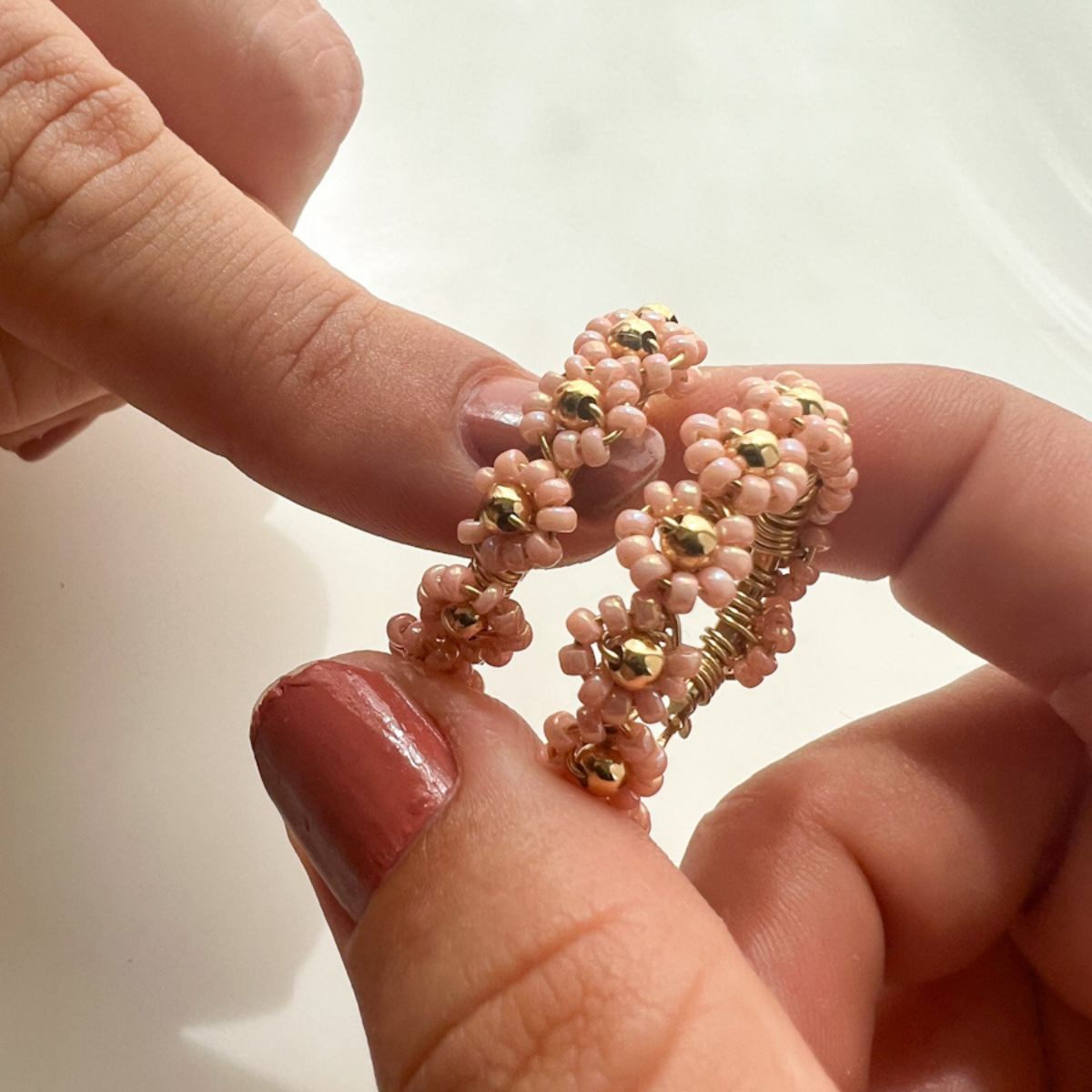 Arete de flores Princess